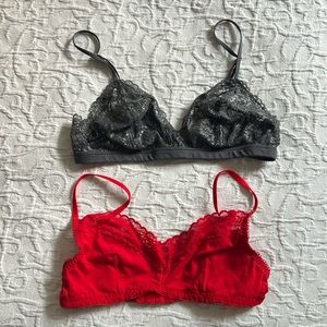 2x savage X fenty bralettes 🪩❤️